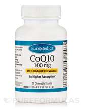 Коензим CoQ10 CoQ10 100 mg Mild Orange Chewable EuroMedica