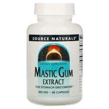 Source Naturals, Mastic Gum Extract 60, Екстракт мастикового с...