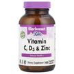 Фото товару Vitamin C D3 & Zinc, Вітаміни C D3 та цинк, 100 капсул