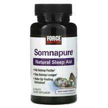 Force Factor, Somnapure Natural Sleep Aid, Мелатонін, 60 таблеток