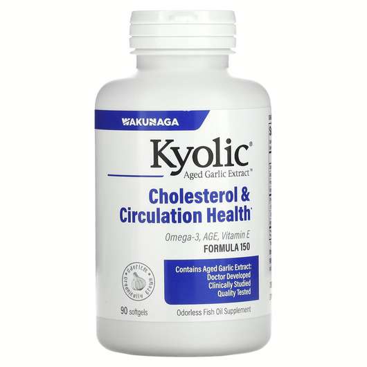 Основне фото товара Aged Garlic Extract Cholesterol & Circulation Health, Підт...