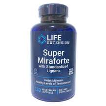 Life Extension, Super Miraforte, Тестостероновий бустер, 120 к...