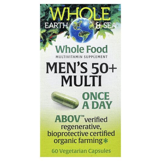 Основное фото товара Whole Earth & Sea Men's 50 Plus, Витамины для мужчин 50+