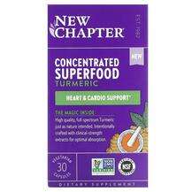 New Chapter, Concentrated Superfood Turmeric, 30 Vegetarian Ca...