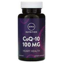 MRM Nutrition, CoQ-10, Коензим CoQ -10 100 mg, 60 капсул