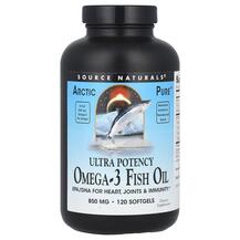 Arctic Pure Ultra Potency Omega-3 Fish Oil 850 mg