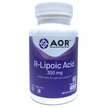 Фото товару AOR, R Lipoic Acid 300 mg, R-Ліпоєва кислота, 60 капсул