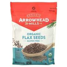 Arrowhead Mills, Organic Flax Seeds, Зернові культури, 453 гр