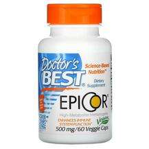 Doctor's Best, Epicor 500 mg, 60 Veggie Caps