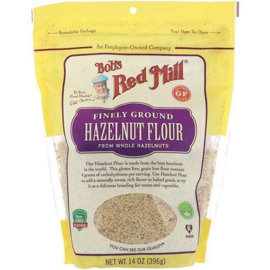 Основне фото товара Bob's Red Mill, Finely Ground Hazelnut Flour Gluten Free, Боро...