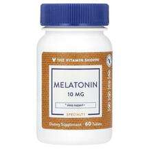 The Vitamin Shoppe, Мелатонин, Melatonin 10 mg, 60 таблеток