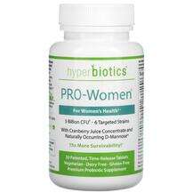 Hyperbiotics, PRO-Women 5 Billion CFU, Пробіотики для жінок та...