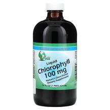 Liquid Chlorophyll 100 mg Хлорофилл World Organic 474 мл