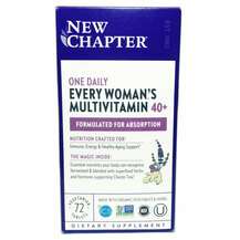 New Chapter, Every Woman's One Daily 40+ Multivitamin, 72 Vege...