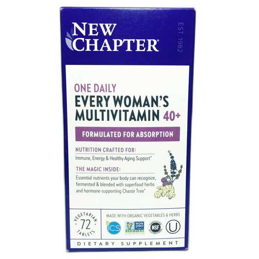 Основное фото товара Мультивитамины для женщин 40+, One Daily Every Woman's 40+ Mul...