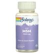 Фото товара Solaray, Метилсульфонилметан МСМ, Pure MSM 1000 mg, 60 капсул