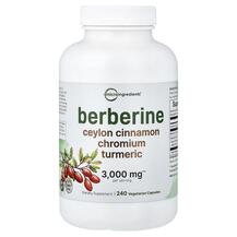 Berberine Берберин Micro Ingredients 240 капсул