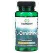 Фото товару Swanson, L-Ornithine Free Form 500 mg, L-Орнітин, 60 капсул