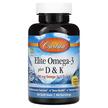Фото товару Elite Omega-3 Plus D & K, Риб'ячий жир Омега-3, 60 капсу