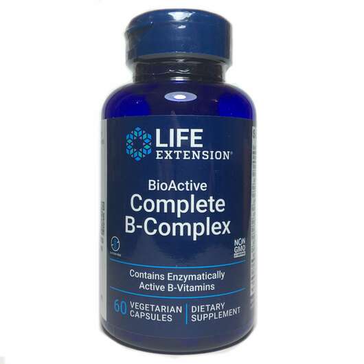 Основне фото товара Life Extension, BioActive Complete B-Complex, B-комплекс, 60 к...