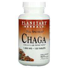 Planetary Herbals, Full Spectrum Chaga 1000 mg, Гриби Чага, 12...