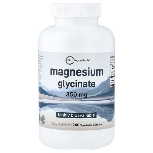 Основне фото товара Magnesium Glycinate, Гліцинат магнію, 240 капсул