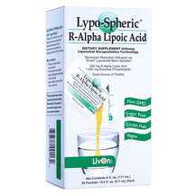 LivOn Labs, Lypo-Spheric R-Alpha Lipoic Acid, R-альфа-ліпоєва ...