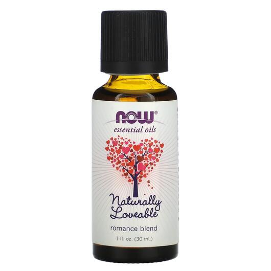 Основне фото товара Pure Essential Oil Naturally Loveable Основне фото товара NOW Foods, Pure Essential Oil Naturally Loveable, Ефірна олія, 30