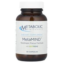 MetaMIND Поддержка мозга Metabolic Maintenance 30 капсул