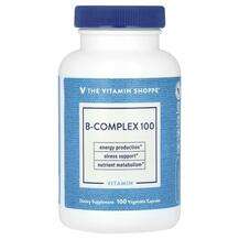 The Vitamin Shoppe, B-комплекс, B-Complex 100, 100 капсул