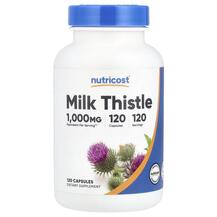 Розторопша Milk Thistle 1000 mg Nutricost 120 капсул