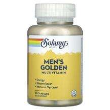 Solaray, Мультивитамины для мужчин, Men's Golden Multivit...