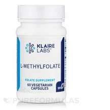 Klaire Labs SFI, L-5-метилтетрагидрофолат, L-MethylFolate, 60 ...
