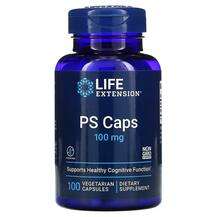 Life Extension, PS Caps 100 mg, Фосфатидилсерин 100 мг, 100 ка...