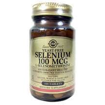 Solgar, Селен без дрожжей 100 мкг, Selenium 100 mcg, 100 таблеток