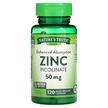 Фото товару Nature's Truth, Zinc Picolinate 50 mg, Піколінат Цинку, 120 ка...