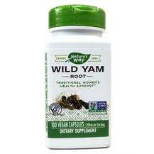 Nature's Way, Дикий Ямс 425 мг Корень, Wild Yam Root 425 mg, 1...