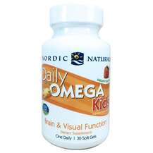 Nordic Naturals, Daily Omega, Омега 3, 30 капсул