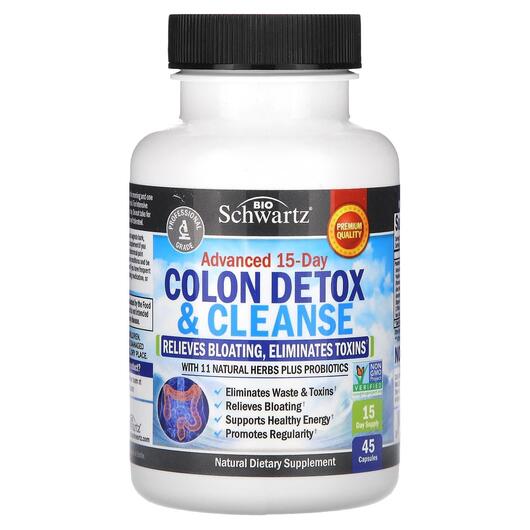 Основне фото товара Advanced 15-Day Colon Detox & Cleanse Основне фото товара Advanced 15-Day Colon Detox & Cleanse, Детокс та очищення, 45