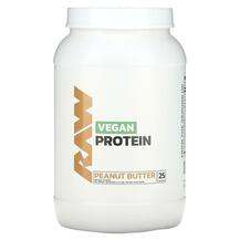 Raw Nutrition, Vegan Protein Peanut Butter, 825 g