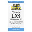 Фото товара Жидкий Витамин D3, Vitamin D3 Drops 1000 IU 0, 15 мл