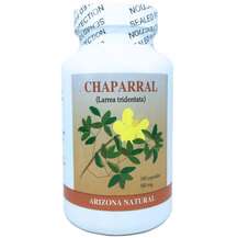 Arizona Natural, Чапаррал 500 мг, Chaparral 500 mg, 180 капсул