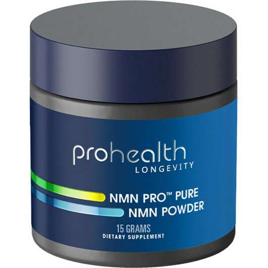 Основне фото товара ProHealth Longevity, NMN Pro Powder 15 g, Нікотинамід мононукл...