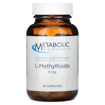 L-Methylfolate 5 mg Метилфолат Metabolic Maintenance