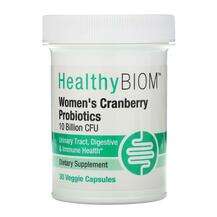 HealthyBiom, Women's Cranberry Probiotic, Пробіотики для жінок...