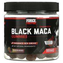 Force Factor, Black Maca Gummies, Мака Перуанська, 60 конфет