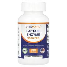 Lactase Enzyme 9000 FCC Фермент Лактаза Vitamatic