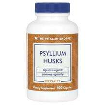 The Vitamin Shoppe, Шелуха подорожника, Psyllium Husks, 100 ка...