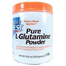 Doctor's Best, Pure L-Glutamine Powder, 300 g