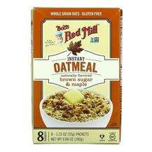 Bob's Red Mill, Овес, Instant Oatmeal Packets Brown Sugar &...